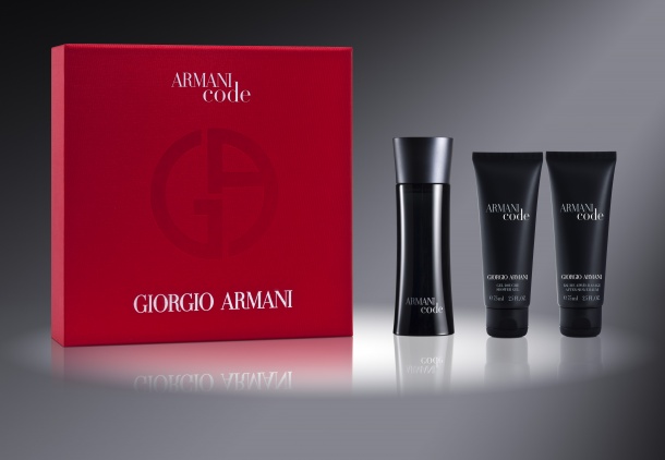 Luxusní vánoční dárkové kazety Giorgio Armani svádí svou elegancí..