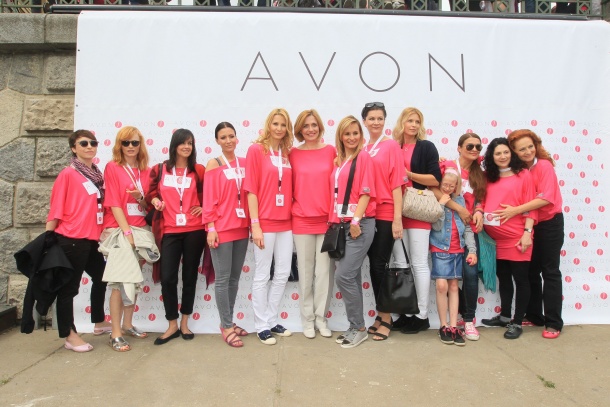 Avon Pochod proti rakovině 2012 prsu trhal rekordy