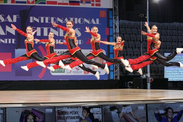 Aerobic dancers Kladno